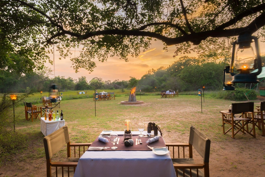 Mahoora premium tented safari camps Wilpattu in Sri Lanka